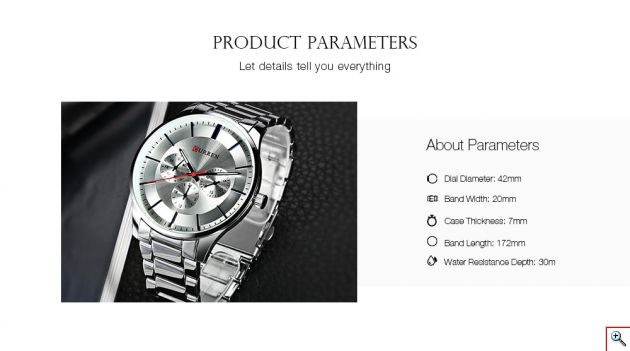 Ανδρικό Ρολόι Curren 8282 - Male Quartz Watch Curren 