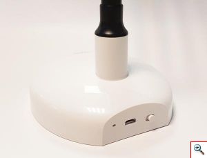  Επαναφορτιζόμενο USB Φωτιστικό Γραφείου LED με Εύκαμπτο Βραχίωνα και Διακόπτη Αφής - LED Lamp D26