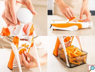 Delimano® Πολυκόφτης Λαχανικών - Brava Spring Slicer