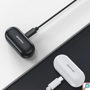 Ασύρματα Bluetooth Ακουστικά με Φορητή Θήκη Φόρτισης, Λειτουργία Αφής και Noise Cancelling Awei T13 Pro Earbuds