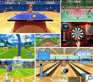 Fit and Game-Διαδραστική Παιχνιδομηχανή με 2 χειριστήρια και Αθλητικό Χαλί