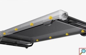Xiaomi UREVO Spacewalk 3S Διάδρομος Γυμναστικής με Αυτόματη Κλίση - Smart Control Μέσω Εφαρμογής & Τηλεχειριστηρίου