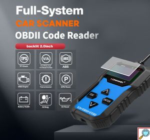 Διαγνωστικό Αυτοκινήτου OBD2 για VW, Audi, Skoda, Seat – Πλήρες Σύστημα με Οθόνη TFT - Konnwei
