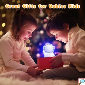 Διακοσμητικό Φωτιστικό Σιλικόνης Αστροναύτης με USB 10 cm x 13,5 cm x 9 cm