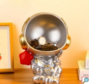 Διακοσμητικό Φως Σπιτιού - Αστροναύτης Άγαλμα / Μινιατούρα με Αποθηκευτικό Χώρο Μικρών Αντικειμένων