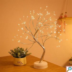 Διακοσμητικό Φωτιζόμενο Δέντρο 50cm με Led Φωτισμό USB
