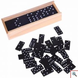 Ξύλινο Ντόμινο 28 Τεμαχίων - Globo Domino Set 