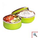 Τριπλό Αεροστεγές Φαγητοδοχείο Θερμός 2,1 L με Εσωτερική Ισοθερμική Ανοξείδωτη Επιφάνεια