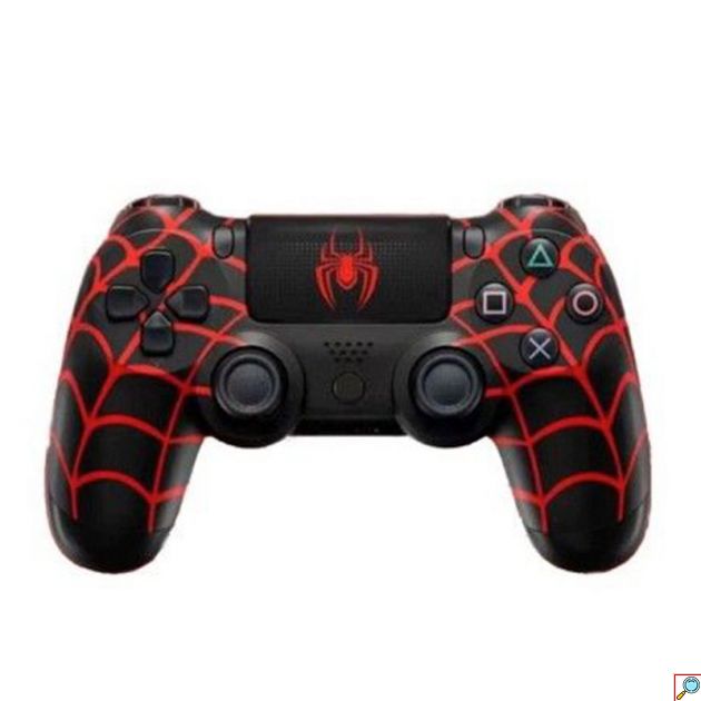 Ασύρματο Χειριστήριο Gamepad PS4 Doubleshock - Συμβατό με PS TV PS Now Wireless Controller Spider-Man V6