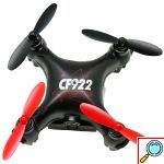 Mini Τηλεκατευθυνόμενο Ελικόπτερο Quadcopter Drone με Κάμερα & Χειριστήριο Pocket CF 922