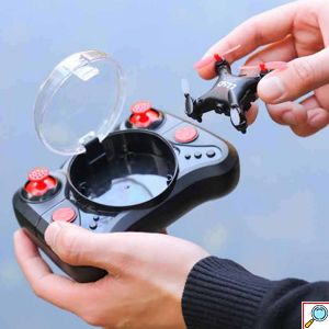 Mini Τηλεκατευθυνόμενο Ελικόπτερο Quadcopter Drone με Κάμερα & Χειριστήριο Pocket CF 922