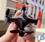 Mini Τηλεκατευθυνόμενο Ελικόπτερο Quadcopter Drone με Κάμερα & Χειριστήριο Pocket CF 922