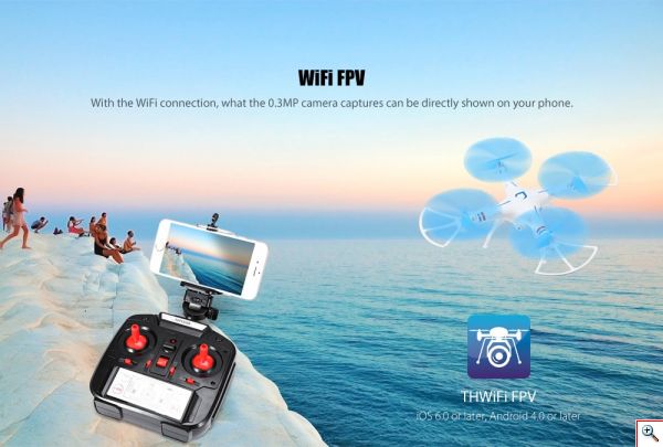 Τηλεκατευθυνόμενο Ελικόπτερο Quadcopter Drone με G-Sensor, Height Control, Hover Function 2.4GHz 6ch 3D-360 Degrees Eversion Explorer Helicopter για Απίθανα Ακροβατικά