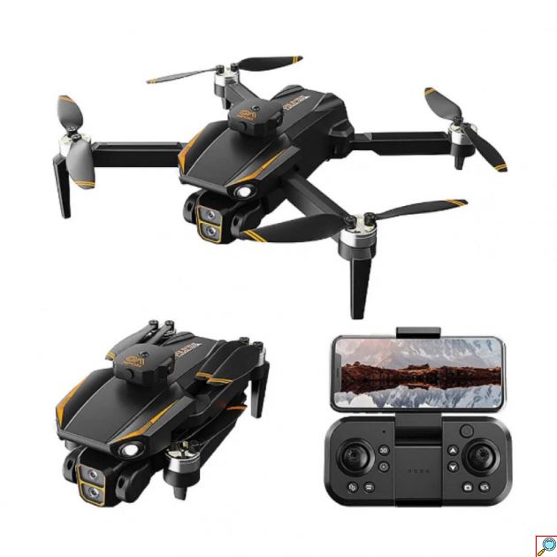 Drone 8K με Κάμερα και Brushless Μοτέρ – Αναδιπλούμενο Drone με LED