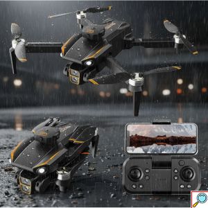 Drone 8K με Κάμερα και Brushless Μοτέρ – Αναδιπλούμενο Drone με LED
