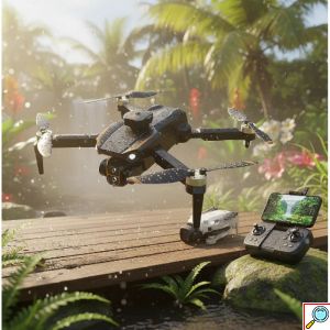 Drone 8K με Κάμερα και Brushless Μοτέρ – Αναδιπλούμενο Drone με LED