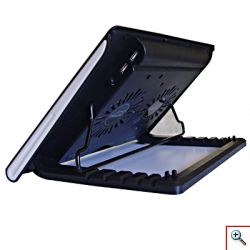 Laptop Cooler Hongtai με Ισχυρό Σύστημα Ψύξης,2 Ανεμιστήρες και 5 Επιλογές Ύψους