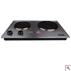 DSP® Ηλεκτρική Εστία Επιτραπέζια με 2 Μάτια - Εμαγιέ - Hot Plate 2-1 KD4047
