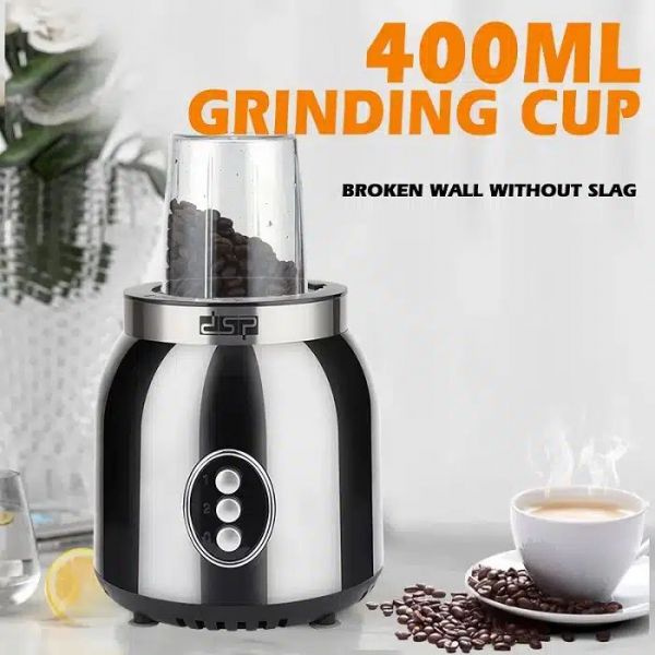 DSP Ηλεκτρικό Μίξερ Μπλέντερ 3 σε 1 3500W με Χωρητικότητα 1.8L Μαύρο