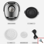 DSP® Ηλεκτρικός Πολυμάγειρας με Ψηφιακή Όθονη 5L - 900W KB5007