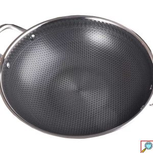 Αντικολλητικό Τηγάνι Wok Pan με Αποσπώμενες Πλάκες και Καπάκι 32cm DSP