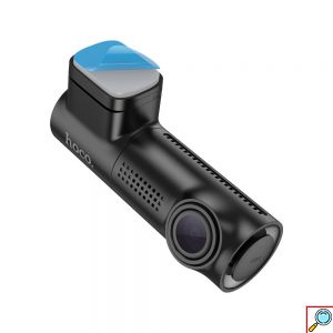 Κάμερα DVR Wifi Αυτοκινήτου με Καταγραφικό για Παρμπρίζ Hoco Μαύρη