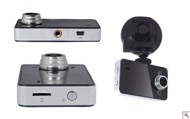 Ψηφιακή Κάμερα-DVR Αυτοκινήτου VGA με LCD Οθόνη 2.4