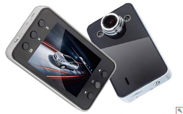 Ψηφιακή Κάμερα-DVR Αυτοκινήτου VGA με LCD Οθόνη 2.4