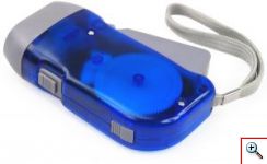 Επαναφορτιζόμενος Φακός LED με Δυναμό