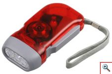 Επαναφορτιζόμενος Φακός LED με Δυναμό