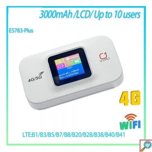 Ασύρματο 4G Φορητό Hotspot Wi‑Fi 4 Plus με VPN και Κάρτα SIM