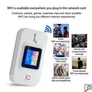 Ασύρματο 4G Φορητό Hotspot Wi‑Fi 4 Plus με VPN και Κάρτα SIM