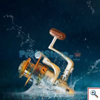 Μηχανισμός για Καλάμι Ψαρέματος με 12 Ρουλεμάν & Οδηγό Πετονιάς Yumoshi EF-7000