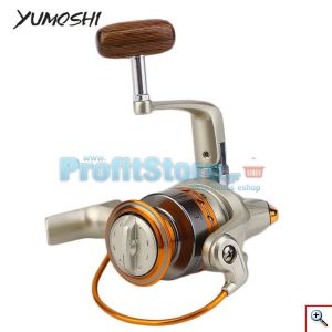 Μηχανισμός για Καλάμι Ψαρέματος με 12 Ρουλεμάν & Οδηγό Πετονιάς Yumoshi EF-7000