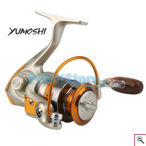 Μηχανισμός για Καλάμι Ψαρέματος με 12 Ρουλεμάν & Οδηγό Πετονιάς Yumoshi EF-7000