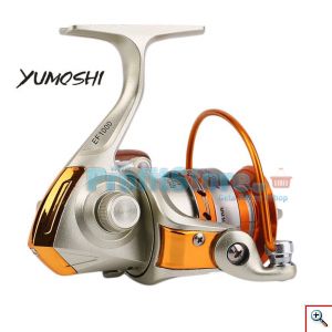 Μηχανισμός για Καλάμι Ψαρέματος με 12 Ρουλεμάν & Οδηγό Πετονιάς Yumoshi EF-7000