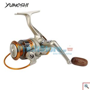 Μηχανισμός για Καλάμι Ψαρέματος με 12 Ρουλεμάν & Οδηγό Πετονιάς Yumoshi EF-7000