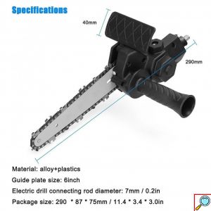 Εξάρτημα Δράπανου Αλυσοπρίονο με Λάμα 15cm