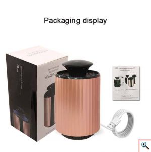 2 σε 1 Εξολοθρευτής Κουνουπιών LED & Απωθητικό Τρωκτικών με Υπερήχους USB - Αντικουνουπικό με Αναρρόφηση - UV Mosquito Killer & Ultrasonic Repeller