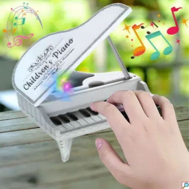 Εκπαιδευτικό Μουσικό Παιχνίδι Πιάνο με 13 Μουσικά Προγράμματα και Πολύχρωμο Φωτισμό 