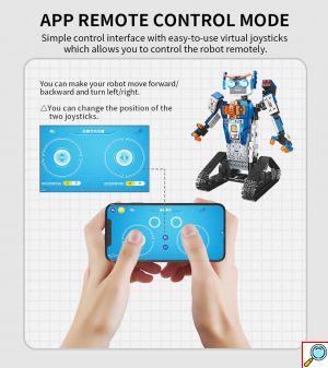 Εκπαιδευτικό Παιχνίδι Έξυπνο Συναρμολογούμενο Τηλεκατευθυνόμενο Ρομπότ