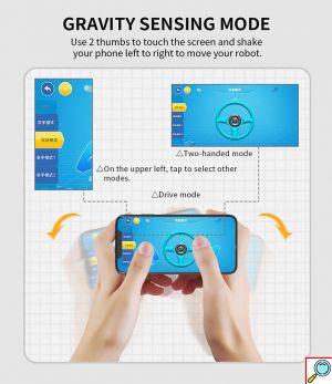 Εκπαιδευτικό Παιχνίδι Έξυπνο Συναρμολογούμενο Τηλεκατευθυνόμενο Ρομπότ