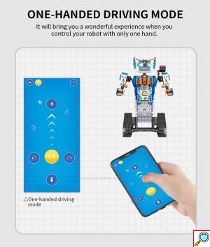 Εκπαιδευτικό Παιχνίδι Έξυπνο Συναρμολογούμενο Τηλεκατευθυνόμενο Ρομπότ