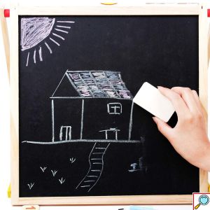 Εκπαιδευτικός Διπλός Ξύλινος Παιδικός Μαγνητικός Πίνακας & Μαυροπίνακας 44 x 32cm Ζωγραφικής Διπλής Όψης - Double Side Magnetic Board