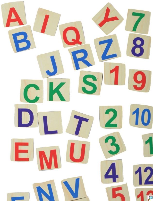 Εκπαιδευτικός Διπλός Ξύλινος Παιδικός Μαγνητικός Πίνακας & Μαυροπίνακας 44 x 32cm Ζωγραφικής Διπλής Όψης - Double Side Magnetic Board