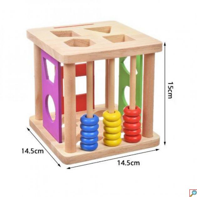 Εκπαιδευτικό Παιχνίδι Puzzle - Άβακας Intelligence Cage 3+