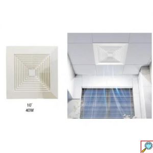 Επιτοίχιος Εξαεριστήρας 40W Για Απομάκρυνση Θερμότητας και Υγρασίας