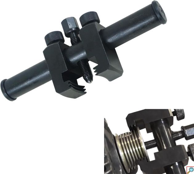 Εξωλκέας Τροχαλίας Στροφάλου με Ραβδώσεις