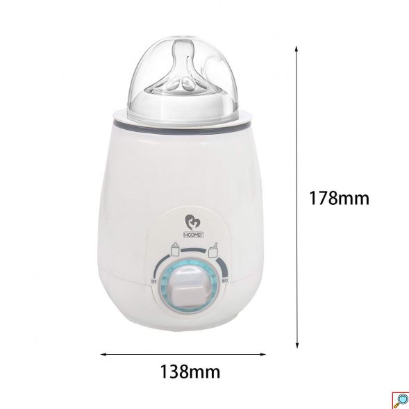 Έξυπνος Ηλεκτρικός Θερμαντήρας Μπιμπερό & Βρεφικής Τροφής 300W Hoomei 