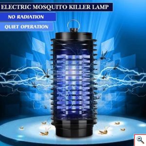 Mini Ηλεκτρικό Εντομοκτόνο 3W Πολλαπλών LED UV - Υψηλής Τάσεως Εντομοπαγίδα Εξολοθρευτής Κουνουπιών